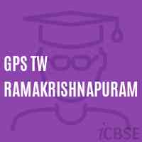Gps Tw Ramakrishnapuram Primary School Logo