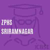 Zphs Sriramnagar Secondary School Logo