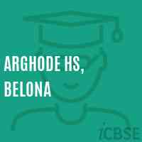 Arghode Hs, Belona Secondary School Logo