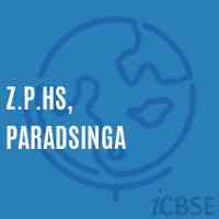 Z.P.Hs, Paradsinga High School Logo