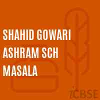 Shahid Gowari Ashram Sch Masala Middle School Logo