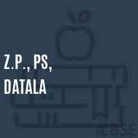 Z.P., Ps, Datala Primary School Logo