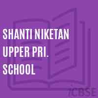 Shanti Niketan Upper Pri. School Logo