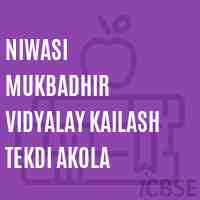Niwasi Mukbadhir Vidyalay Kailash Tekdi Akola Primary School Logo