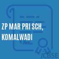 Zp Mar Pri Sch, Komalwadi Primary School Logo