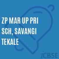 Zp Mar Up Pri Sch, Savangi Tekale Middle School Logo