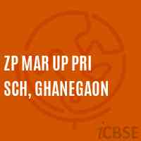 Zp Mar Up Pri Sch, Ghanegaon Middle School Logo