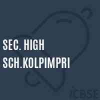 Sec. High Sch.Kolpimpri Secondary School Logo