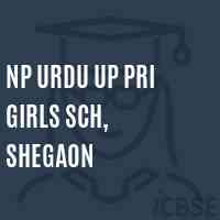 Np Urdu Up Pri Girls Sch, Shegaon Middle School Logo