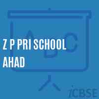 Z P Pri School Ahad Logo