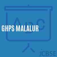 Ghps Malalur Middle School Logo