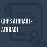 Ghps Athradi - Athradi Middle School Logo