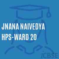 Jnana Naivedya Hps-Ward 20 Middle School Logo