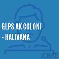 Glps Ak Coloni - Halivana Middle School Logo