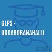 Glps - Uddaboranahalli Primary School Logo