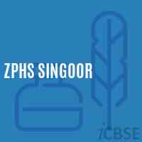 Zphs Singoor Secondary School Logo