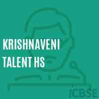 Krishnaveni Talent Hs Secondary School Logo