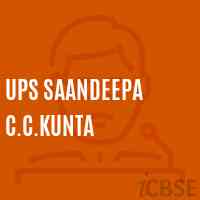 Ups Saandeepa C.C.Kunta Middle School Logo