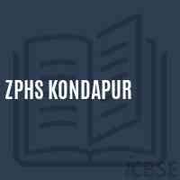 Zphs Kondapur Secondary School Logo