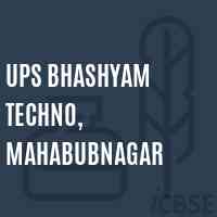Ups Bhashyam Techno, Mahabubnagar Middle School Logo