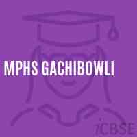 Mphs Gachibowli Secondary School Logo