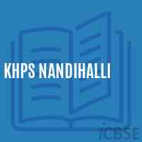 Khps Nandihalli Middle School Logo