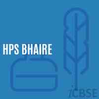 Hps Bhaire Middle School Logo