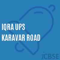 Iqra Ups Karavar Road Middle School Logo
