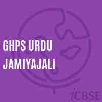 Ghps Urdu Jamiyajali Secondary School Logo