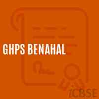 Ghps Benahal Middle School Logo