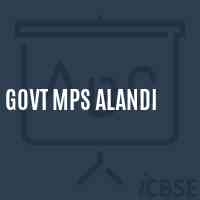 Govt Mps Alandi Middle School Logo