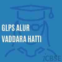 Glps Alur Vaddara Hatti Primary School Logo