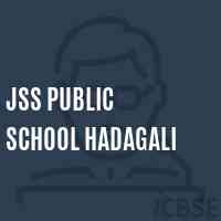 Jss Public School Hadagali Logo