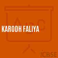 Karodh Faliya Middle School Logo