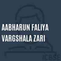 Aabharun Faliya Vargshala Zari Primary School Logo