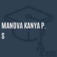 Mandva Kanya P. S Middle School Logo