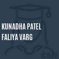 Kunadha Patel Faliya Varg Primary School Logo