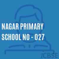 Nagar Primary School No - 027 Logo