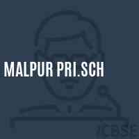 Malpur Pri.Sch Middle School Logo