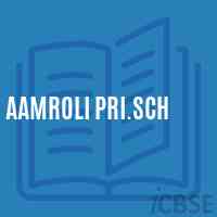 Aamroli Pri.Sch Primary School Logo