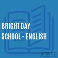 Bright Day School - English Logo