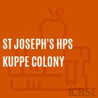 St Joseph'S Hps Kuppe Colony Upper Primary School Logo