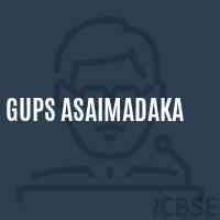 Gups Asaimadaka Middle School Logo