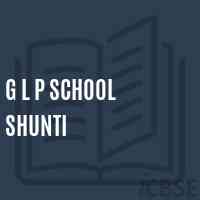 G L P School Shunti Logo