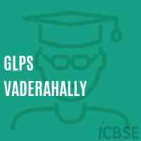 Glps Vaderahally Primary School Logo