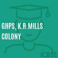 Ghps, K.R.Mills Colony Middle School Logo