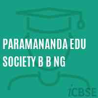 Paramananda Edu Society B B Ng Middle School Logo