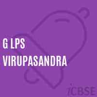 G Lps Virupasandra Primary School Logo