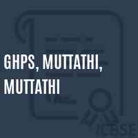 Ghps, Muttathi, Muttathi Middle School Logo