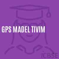 Gps Madel Tivim Primary School Logo